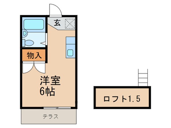 コーポ広田の物件間取画像